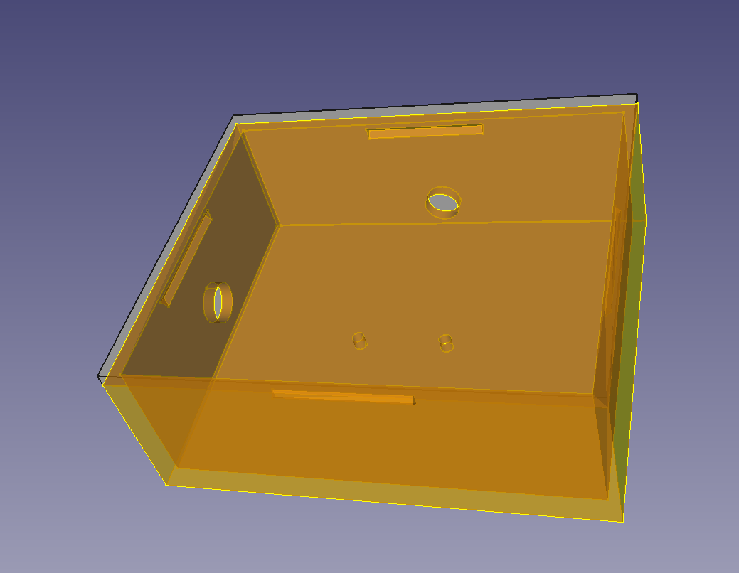3D Ansicht einer Box in Freecat