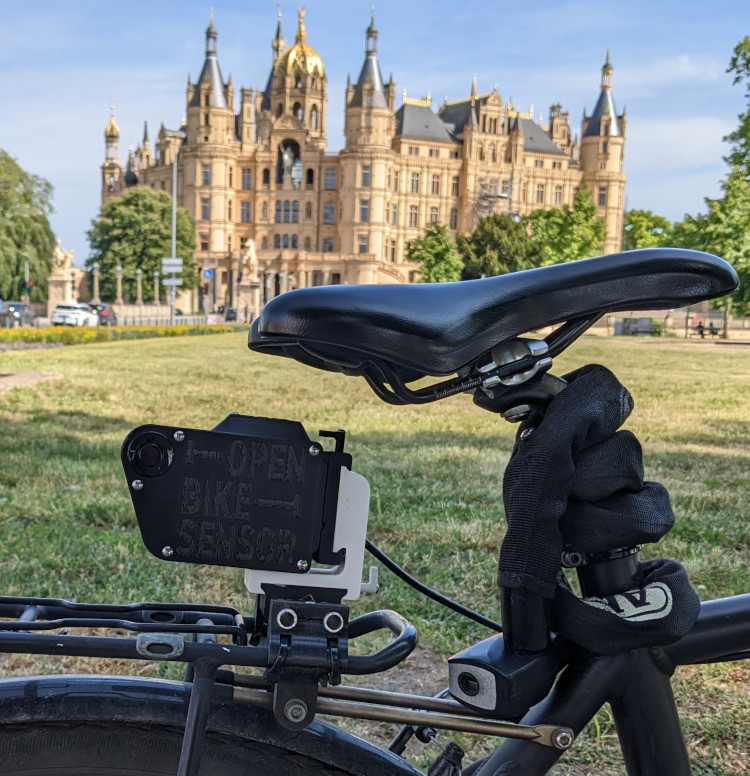 OpenBikeSensor in Schwerin im einsatz