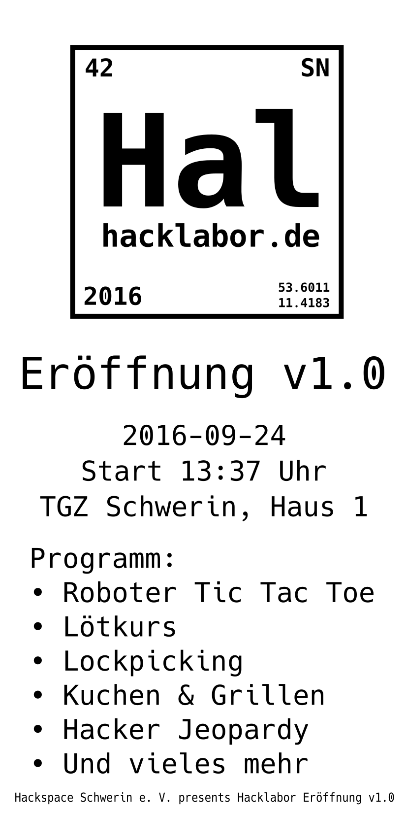 Eröffung
